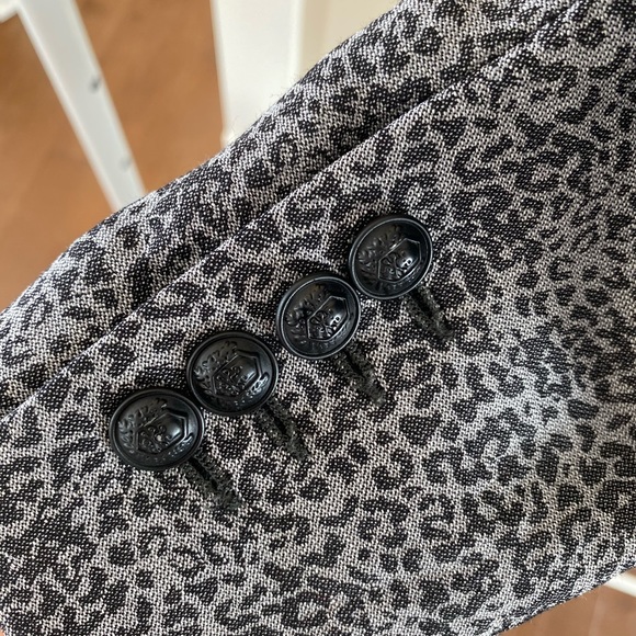 Leopard Print Kooples blazer - Picture 3 of 5